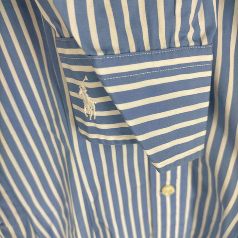 ポロラルフローレン POLO RALPH LAUREN ストライプ柄 長袖 ワンピース レディース JPN:4