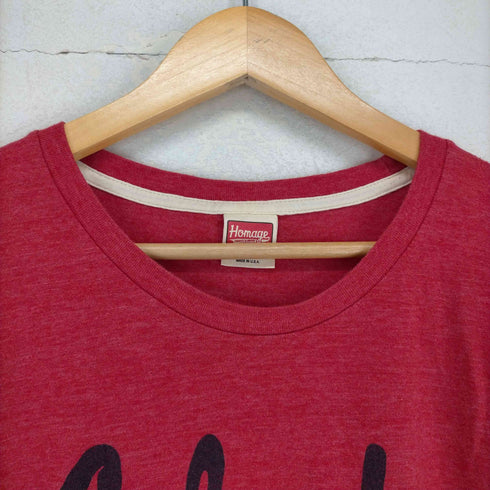 HOMAGE MADE IN USA プリント半袖Tシャツ メンズ JPN:XL