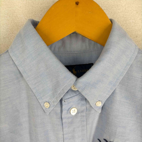 ラルフローレン RALPH LAUREN フロント刺繍 長袖BDシャツ メンズ JPN:0