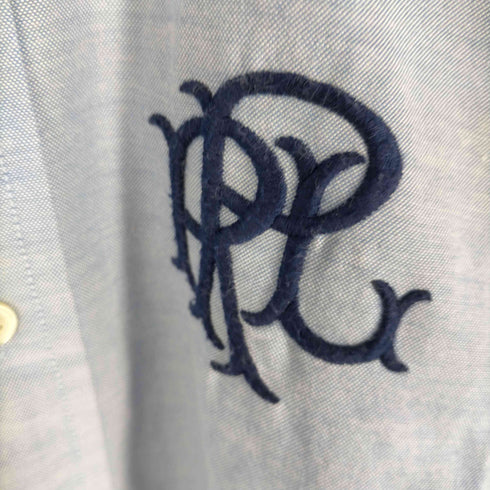 ラルフローレン RALPH LAUREN フロント刺繍 長袖BDシャツ メンズ JPN:0