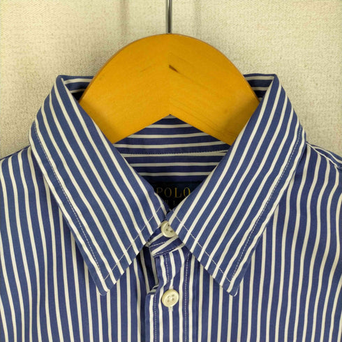 ポロラルフローレン POLO RALPH LAUREN ストライプ柄 ポニー刺繍 長袖シャツ レディース JPN:2