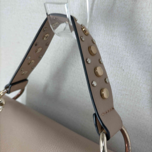ザラ ZARA スタッズ レザーショルダーバッグ レディース ONE SIZE