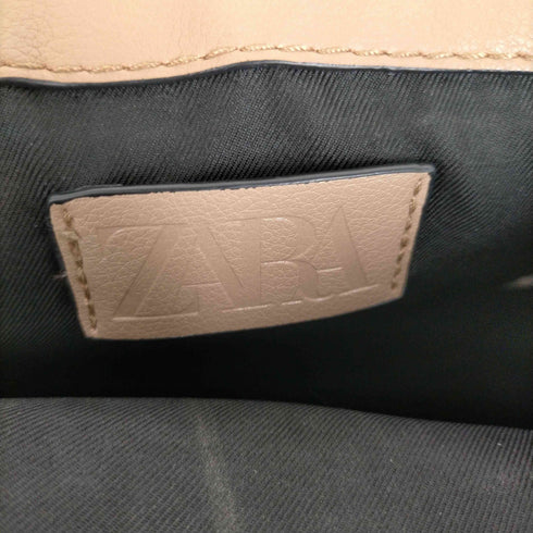 ザラ ZARA スタッズ レザーショルダーバッグ レディース ONE SIZE