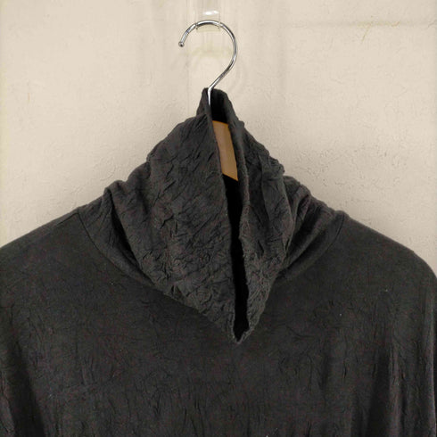 グラウンドワイ Ground Y C/PE WASHER JERSEY BUTTON OPENED BIG TURTLENECK CUT SEW メンズ JPN:3