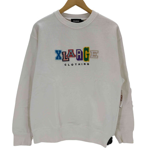 エクストララージ XLARGE COLLEGE LOGO CREW NECK SWEAT メンズ JPN:M