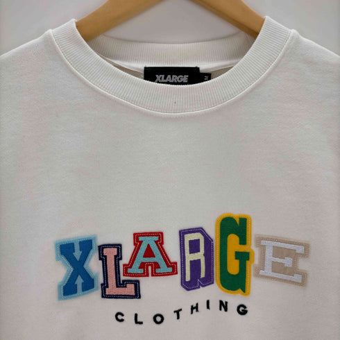 エクストララージ XLARGE COLLEGE LOGO CREW NECK SWEAT メンズ JPN:M