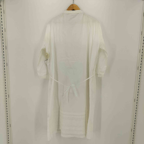 WHITE WHAlE PARK ピンタック ドレス L/S シャツ ワンピース レディース JPN:S