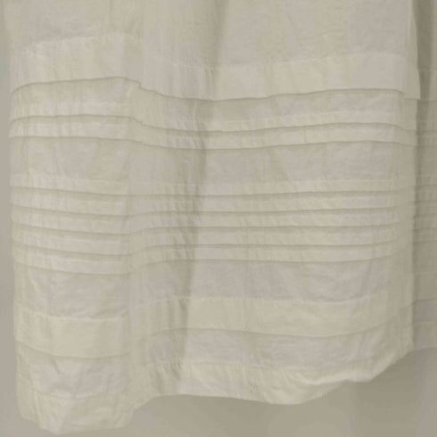 WHITE WHAlE PARK ピンタック ドレス L/S シャツ ワンピース レディース JPN:S