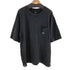 ギャップ Gap 23SS JPN SS OV PIQU - TRUE BLACK フロントロゴ刺繍Tシャツ メンズ JPN:L