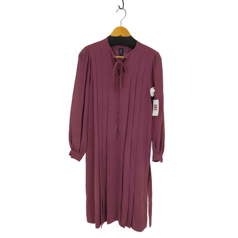UNGARO PARALLELE PARIS フロントギャザーボタンデザインワンピース レディース 9