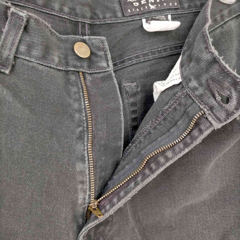 エディーバウアー Eddie Bauer Relaxed-Fit ジッパーフライブラックデニムパンツ メンズ 34x32