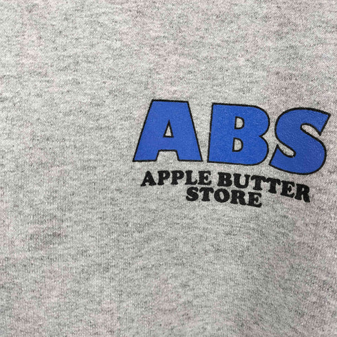 アップルバターストア APPLE BUTTER STORE キャラクター ロゴ プリント プルオーバー パーカー メンズ JPN:L