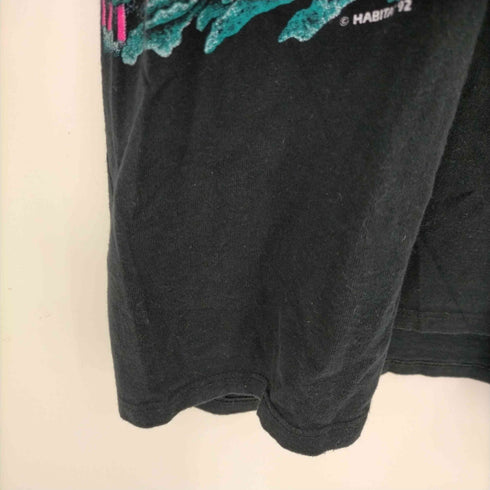 CALCRU 90s USA製 両面プリント 熱帯魚 珊瑚 イルカ Tシャツ メンズ JPN:L