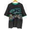 CALCRU 90s USA製 両面プリント 熱帯魚 珊瑚 イルカ Tシャツ メンズ JPN:L