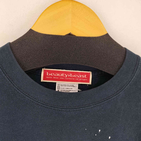 ビューティービースト beauty:beast プリントクルーネックTシャツ メンズ JPN:M