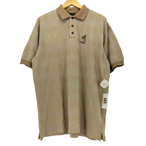 00S キャラクター アーガイル柄 S/S ポロシャツ メンズ import:L