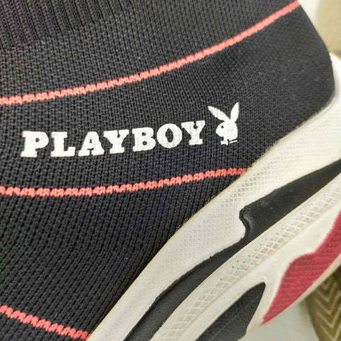 プレイボーイ PLAYBOY ソックススニーカー スピードトレーナー メンズ