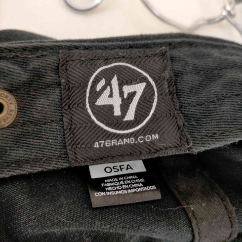 フォーティセブンブランド 47 BRAND フロント刺繍 6パネルキャップ メンズ ONE SIZE