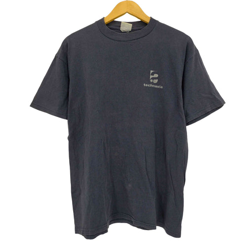 フレンチテクノユニット ワンポイント クルーネックTシャツ メンズ