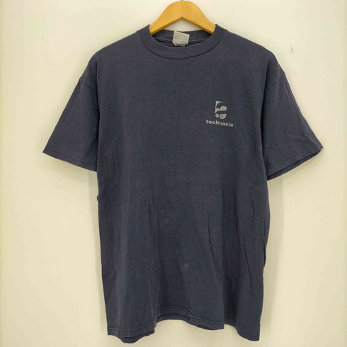 フレンチテクノユニット ワンポイント クルーネックTシャツ メンズ