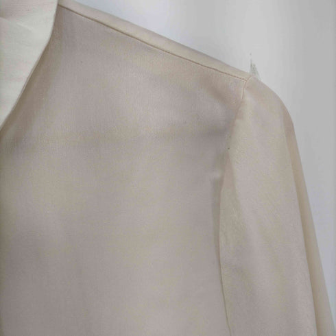ザラ ZARA リボン サテンシャツ レディース import:M