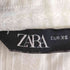 ザラ ZARA カットワーク刺繍入りシャツ レディース import:XS