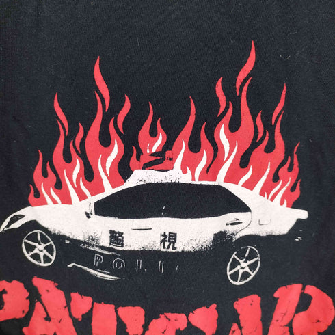 バンド ロック プリント PATCAR TEE パトカーTシャツ メンズ JPN:S