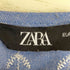 ザラ ZARA 刺繍 パフスリーブブラウス レディース import:M