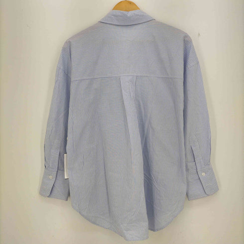 ザラ ZARA ストライプ長袖シャツ レディース import:XS