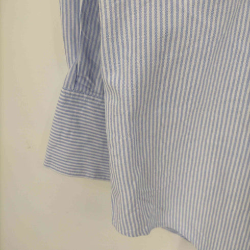 ザラ ZARA ストライプ長袖シャツ レディース import:XS