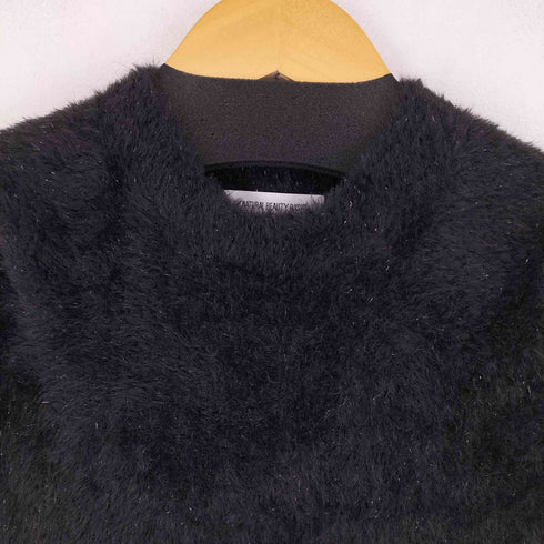 ナチュラルビューティーベーシック NATURAL BEAUTY BASIC カットショルダーニット レディース FREE