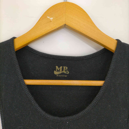 マスターピース MASTERPIECE LOGO TANK TOP ロゴ リブ タンクトップ メンズ