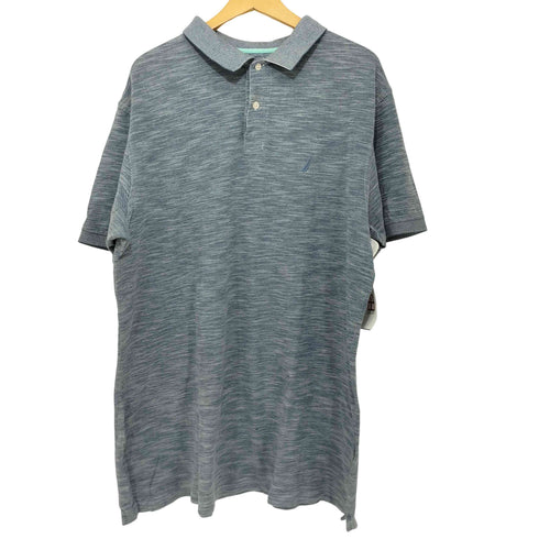 ノーティカ NAUTICA 90-2000s ロゴ刺繍 ポロシャツ メンズ import:XL