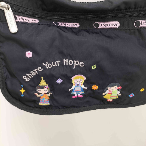 レスポートサック LeSportsac ポーチ付き キャラクターコラボ ショルダーバッグ レディース