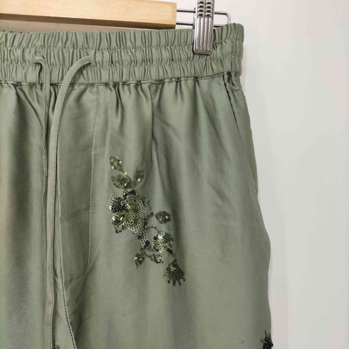 ザラ ZARA スパンコール イージーサテンパンツ レディース JPN:XS