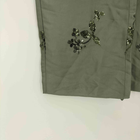 ザラ ZARA スパンコール イージーサテンパンツ レディース JPN:XS