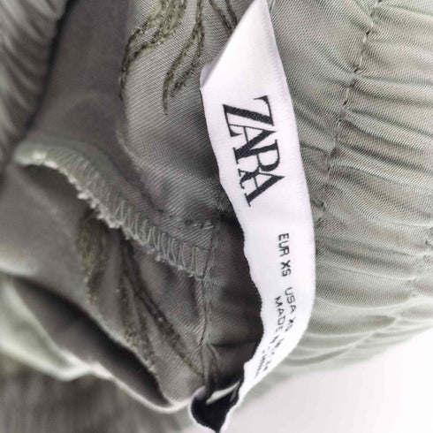 ザラ ZARA スパンコール イージーサテンパンツ レディース JPN:XS
