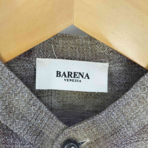 バレナ BARENA 切りっぱなし ノースリーブ プルオーバーシャツ レディース 36