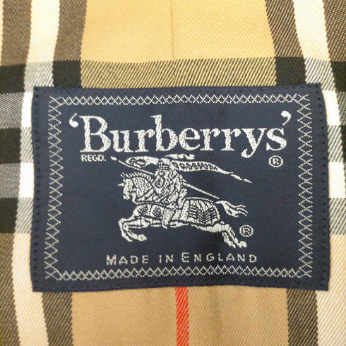 バーバリーズ BURBERRYS 裏地ノヴァチェックステンカラーコート メンズ