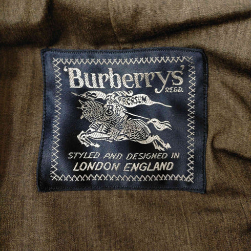 バーバリーズ BURBERRYS コットンステンカラーコート メンズ