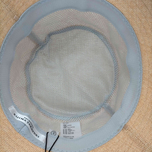 キジマタカユキ KIJIMA TAKAYUKI PAPER CLOTH BUCKET HAT レディース 2