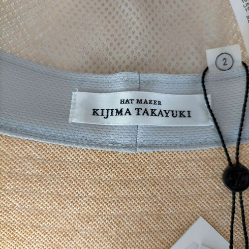 キジマタカユキ KIJIMA TAKAYUKI PAPER CLOTH BUCKET HAT レディース 2
