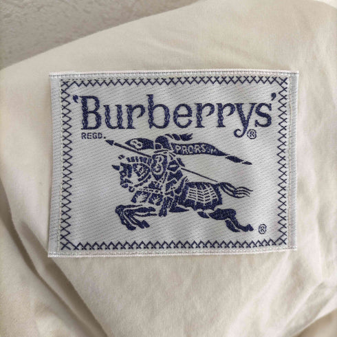 バーバリーズ BURBERRYS 裏地ロゴ柄 ステンカラーコート レディース