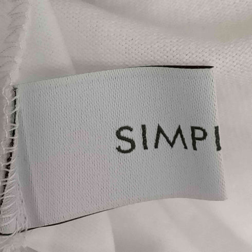 シンプリシテェ SIMPLICITE 21SS ドッキングボリュームスリーブTee レディース