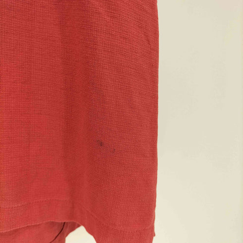 コロンビアスポーツウェア Columbia Sportswear ビッグティーザーシャツ 総シルク 背面刺繍オーバーサイズ半袖シャツ メンズ XL
