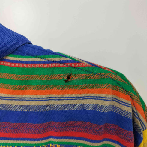 ポロバイラルフローレン Polo by RALPH LAUREN ネイティブ柄 ポニー刺繍半袖ポロシャツ メンズ XL