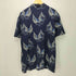 ポロラルフローレン POLO RALPH LAUREN ヨット柄 鹿の子半袖ポロシャツ メンズ XL