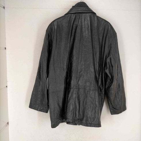 CLASSIC LEATHER マルチポケットジップレザージャケット メンズ 52/54
