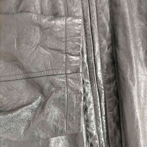 CLASSIC LEATHER マルチポケットジップレザージャケット メンズ 52/54