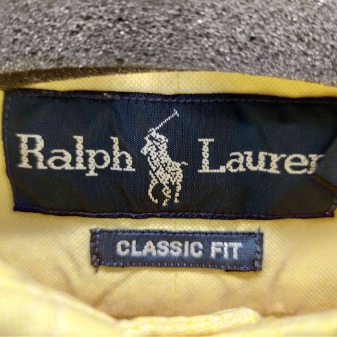 ラルフローレン RALPH LAUREN 90S CLASSIC FIT ワンポイント刺繍シャツ ポニー刺繍 メンズ import:XL